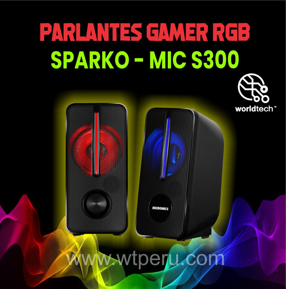 PARLANTES SPARKO MIC S300