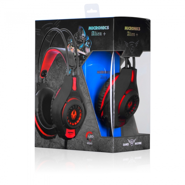 ALIEN + MIC HG815 AURICULAR GAMER LED 3